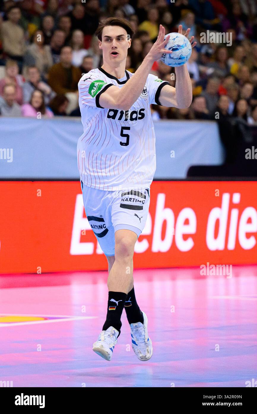 13 March 2025, Austria, Wien Handball European Championship Qualification, Austria Germany