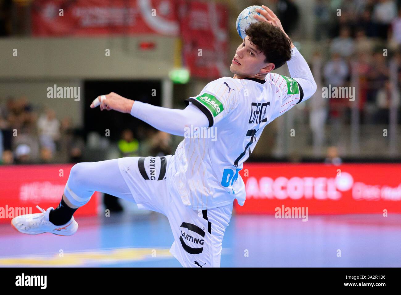 13 March 2025, Austria, Wien Handball European Championship Qualification, Austria Germany
