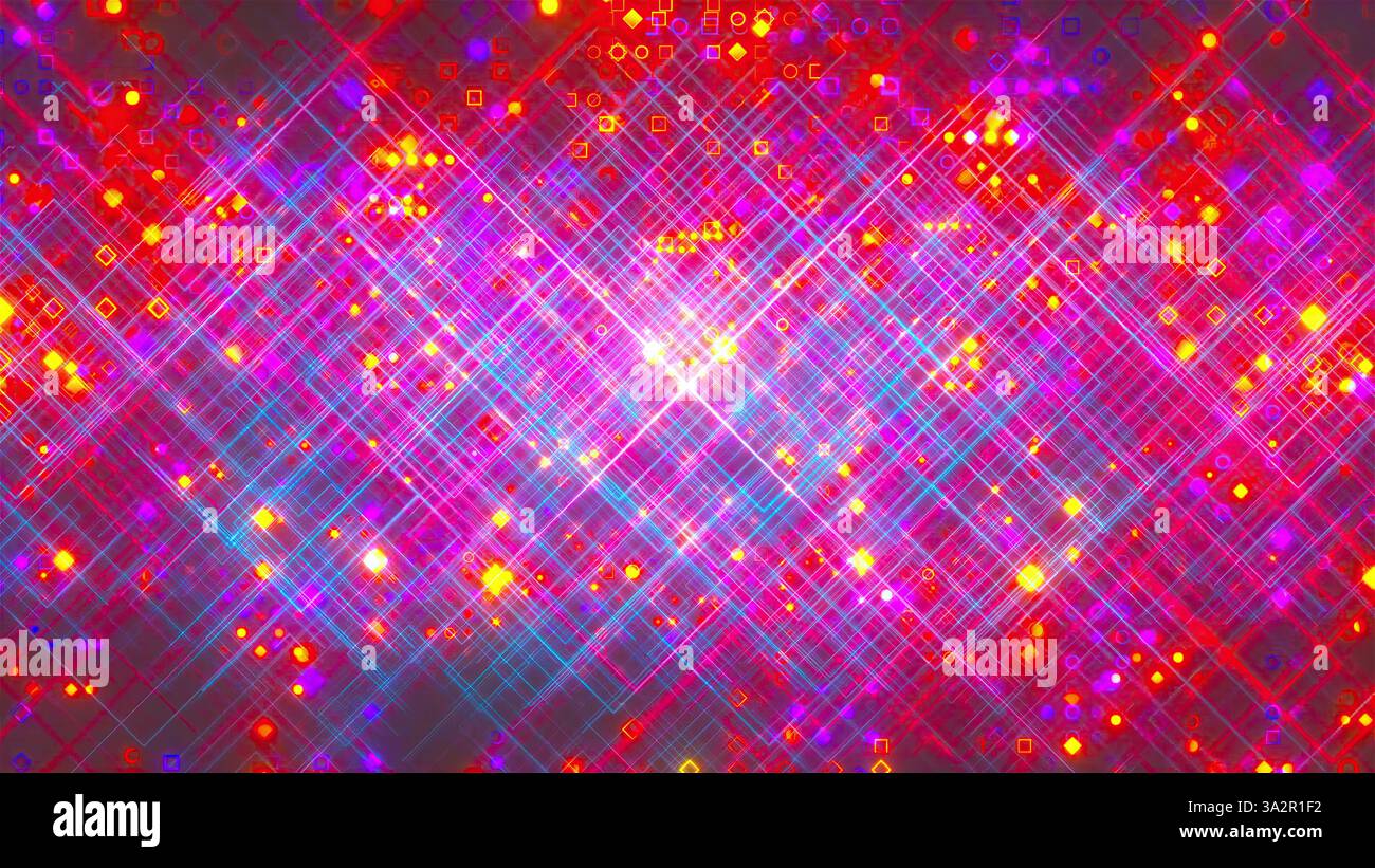 Grid Digital Background. Computer generated 3d render Stock Photo - Alamy