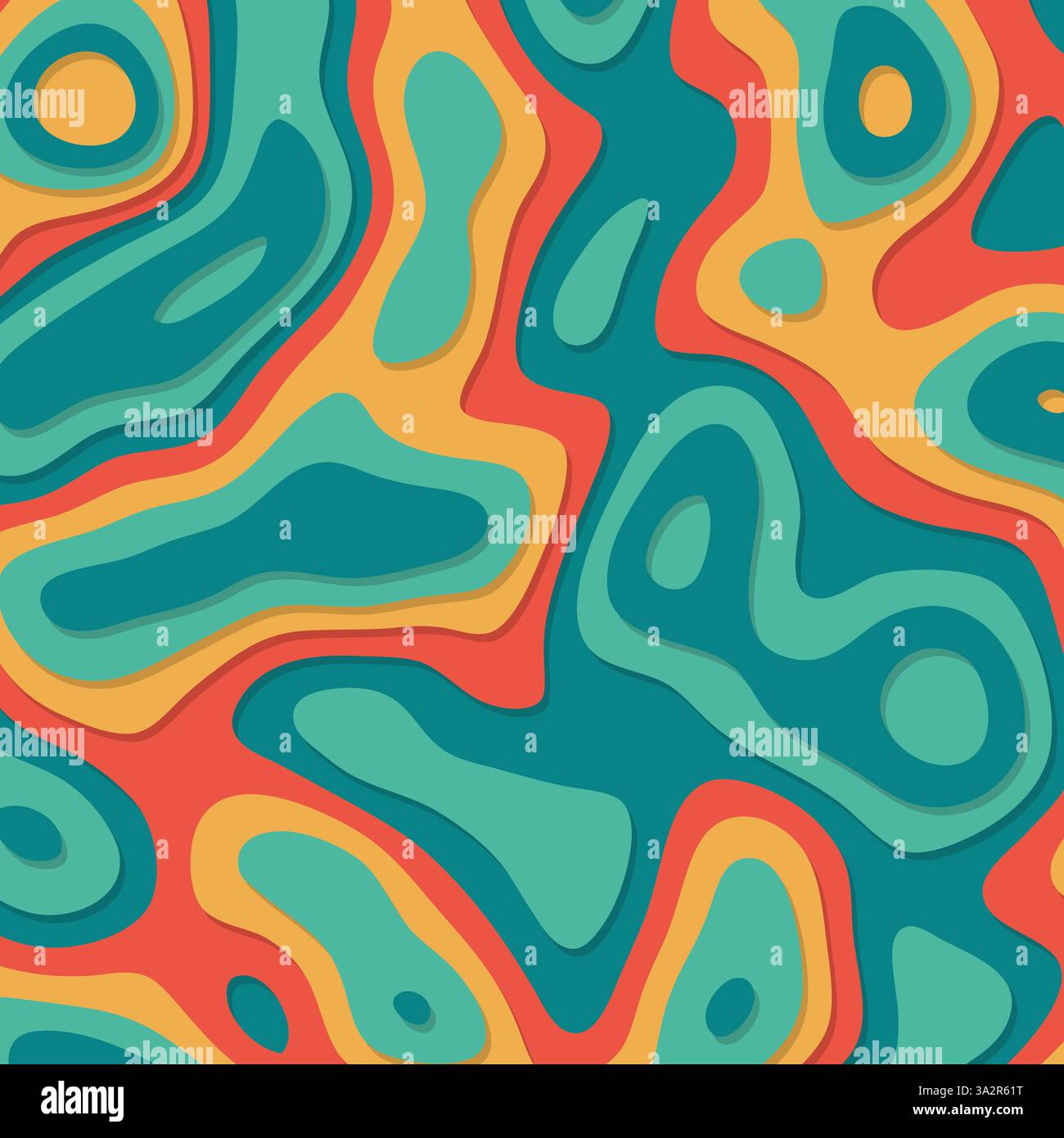 Vintage background cutout paper Stock Vector Images - Alamy