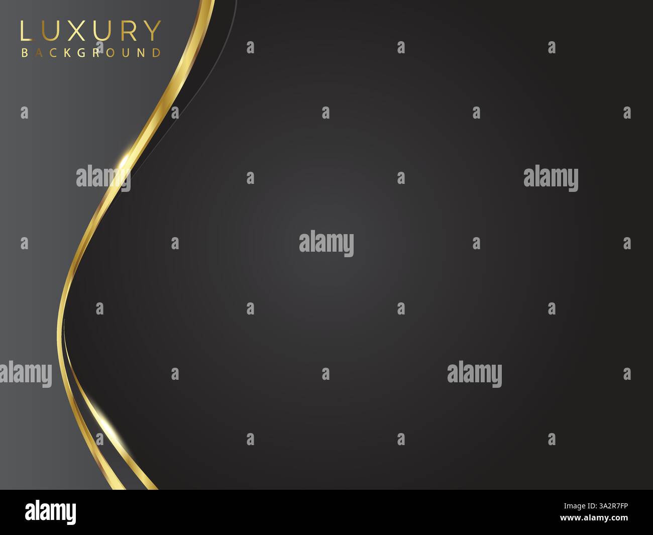 Abstract modern luxury background vector dark layers with shadow and dark gradient background Stock Vector