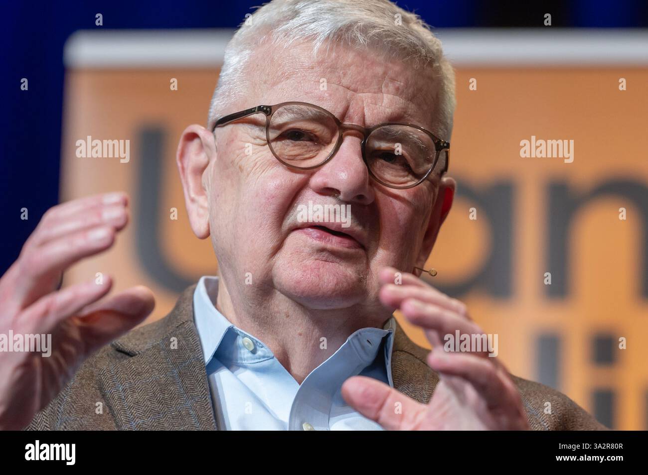 13 March 2025, Berlin Joschka Fischer (Alliance 90/The Greens), former Foreign Minister