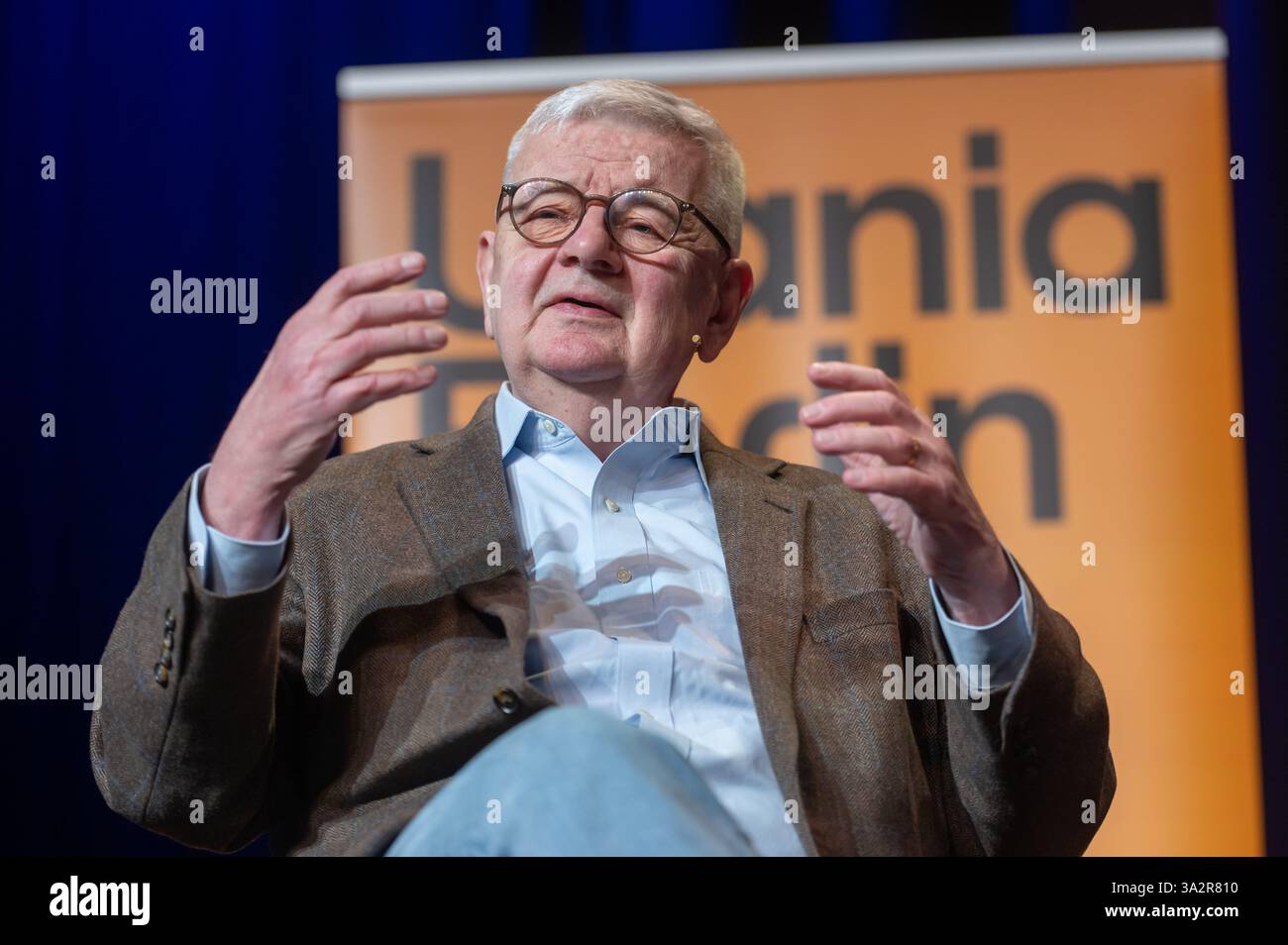 13 March 2025, Berlin Joschka Fischer (Alliance 90/The Greens), former Foreign Minister