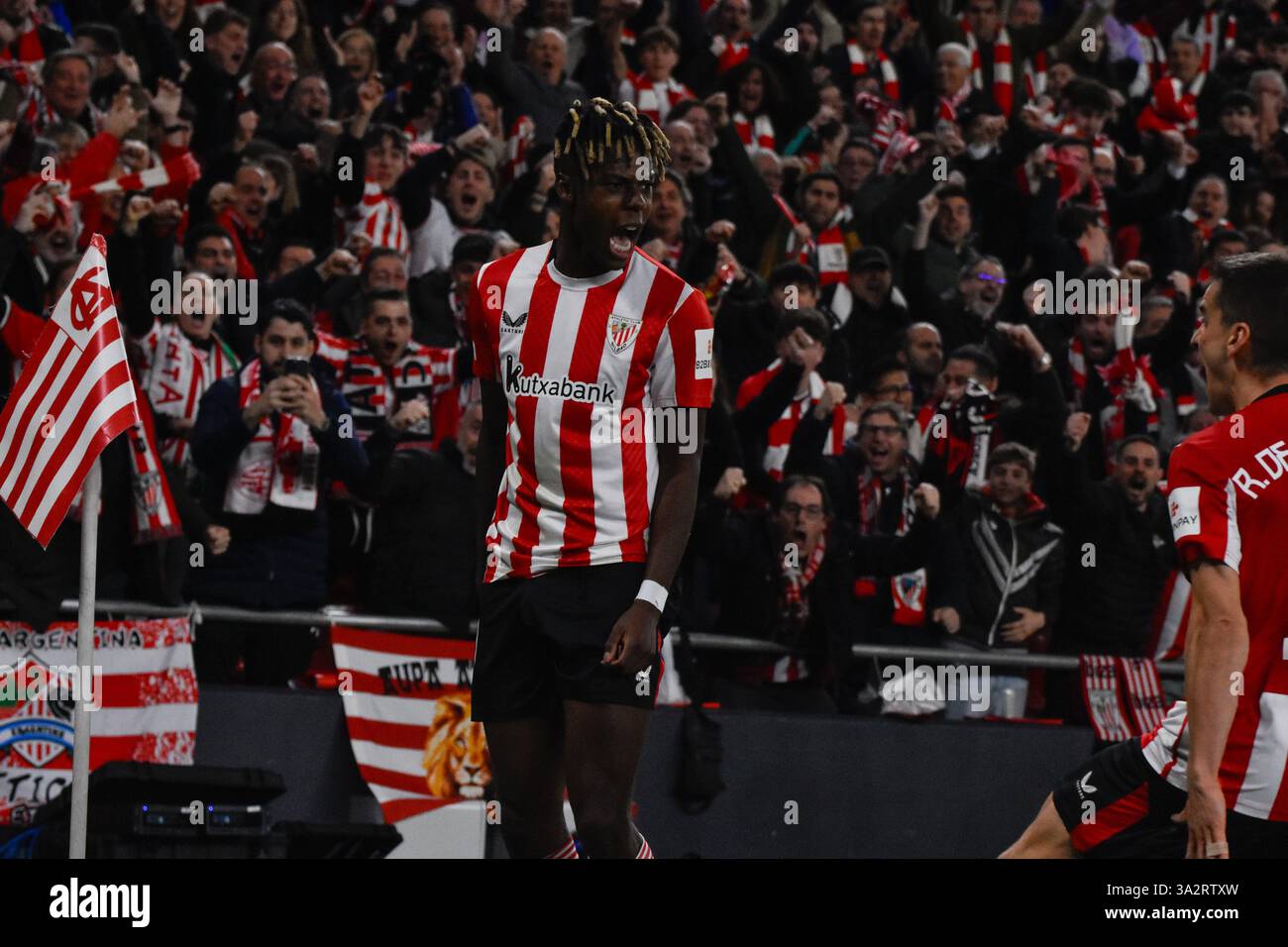 bilbao-spain-march-13-2025-nico-wiliams-9-of-athletic-celebrates