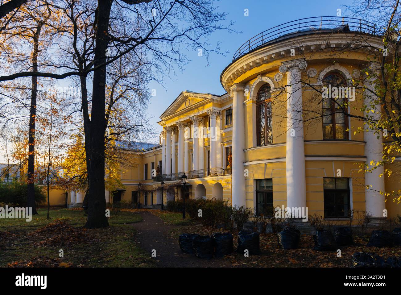 Palace of earl Bobrinsky in Saint Petersburg Stock Photo - Alamy