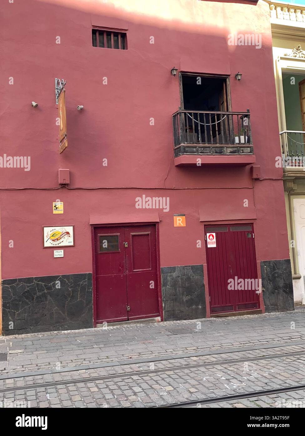 Tenerife Carnival Canary Islands Spain weather hot sunny people happy friendly drink drinking style type tourism tourists restaurant food eating out - Smartphone Captured Stock Image