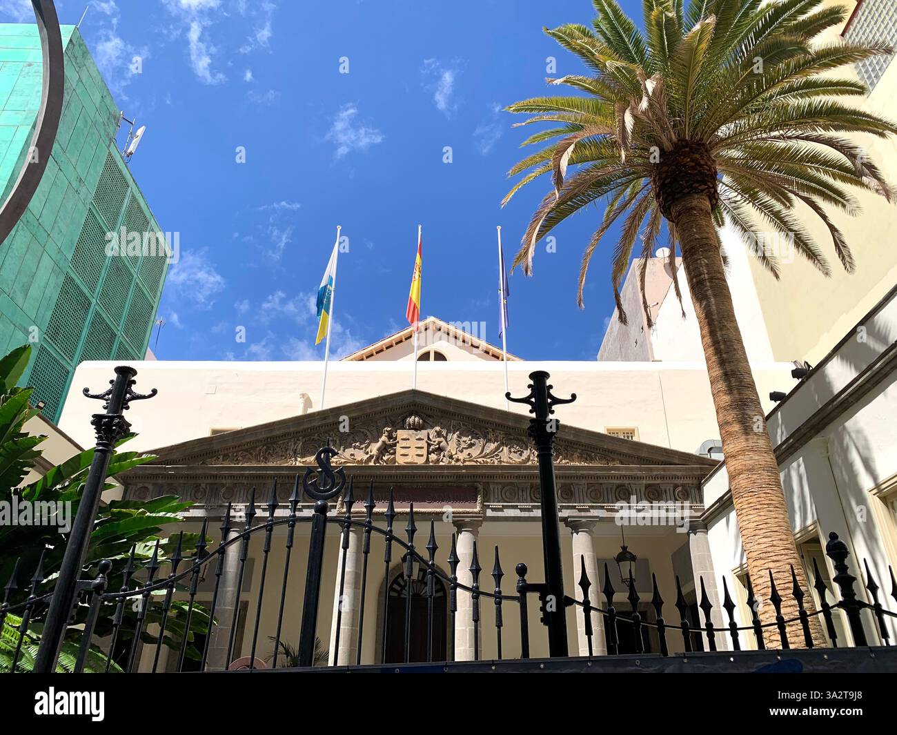 Tenerife Carnival Canary Islands Spain weather hot sunny people happy friendly drink drinking style type tourism tourists restaurant food eating out - Smartphone Captured Stock Image