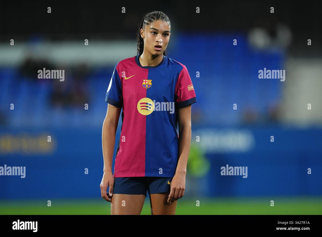 Barcelona Spain 12th Mar 2025 Sydney Schertenleib Of FC Barcelona Barcelona Spain 12th Mar 2025 Sydney Schertenleib Of FC Barcelona