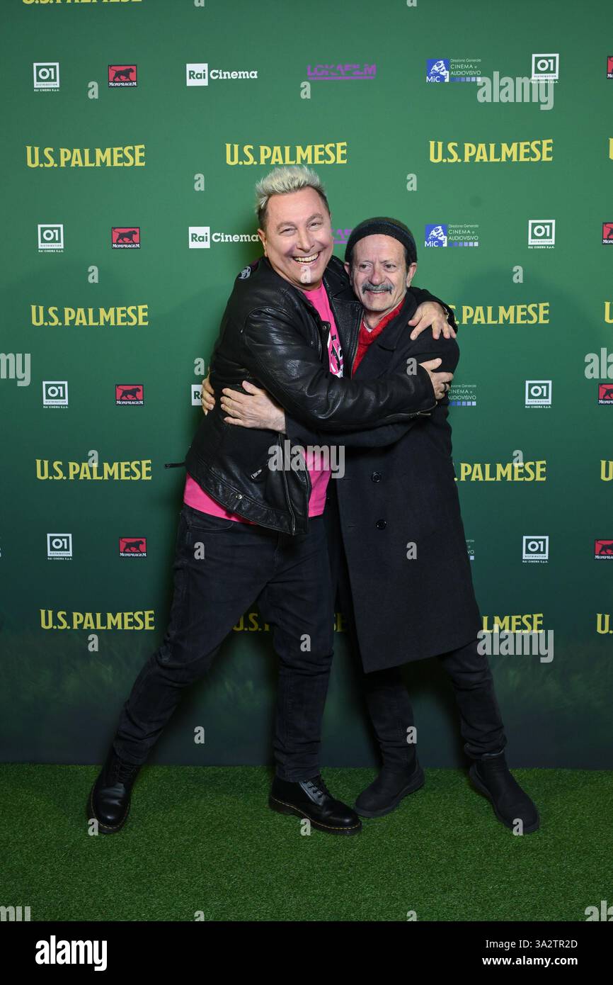 Milan, Italy. 13th Mar, 2025. Milan, US Palmese Film Preview. Cinema ...