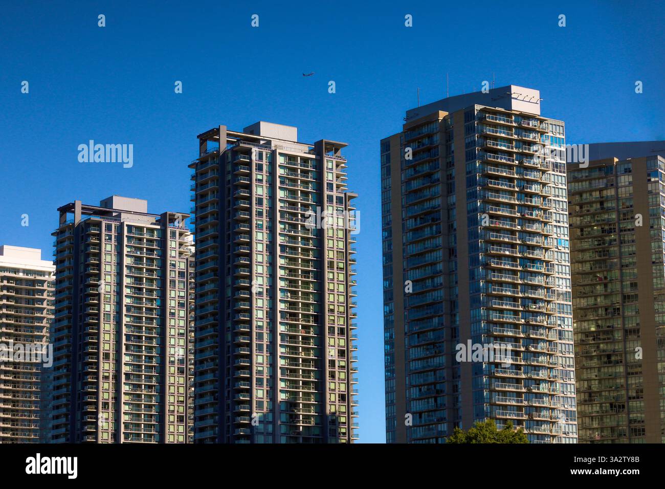 Urban Development High Rise Apartment royalty-free images