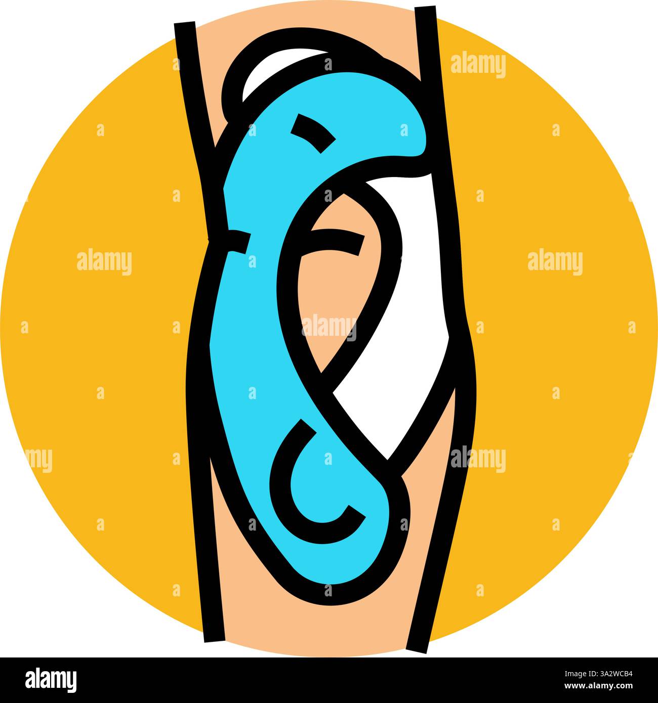 Elbow technique Stock Vector Images - Alamy