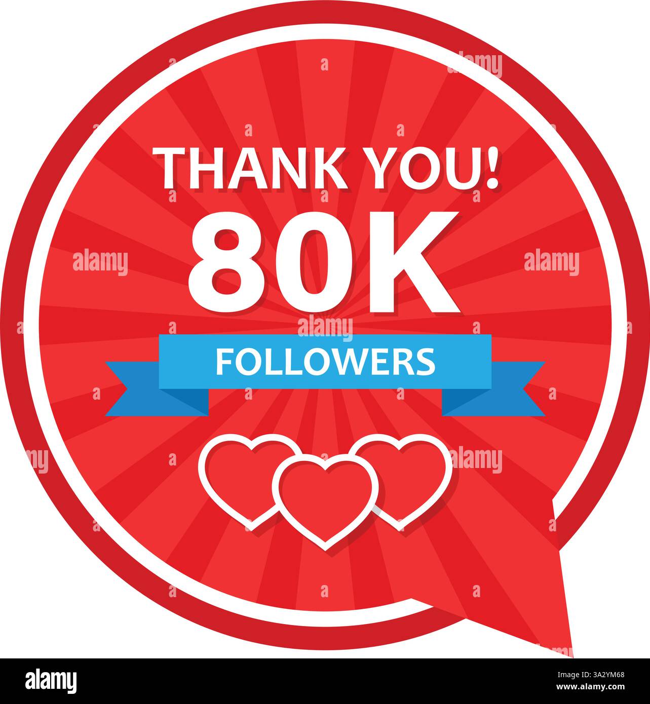 80k follower Stock Vector Images - Alamy
