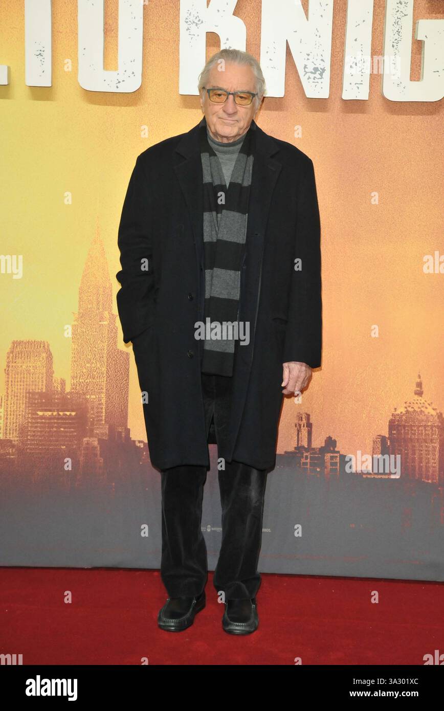 London, UK. 13th Mar, 2025. Robert De Niro at "The Alto Knights