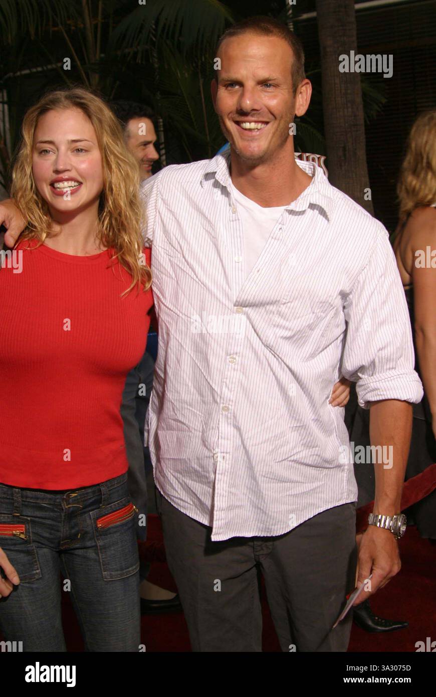 July 24, 2003 - Hollywood, CA, USA - ESTELLA WARREN AND PETER BERG ...