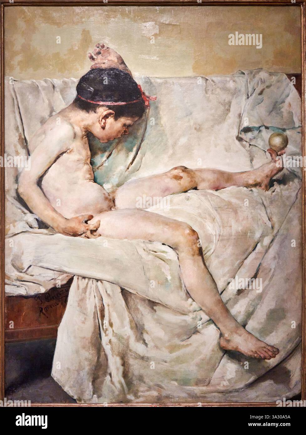 Ignacio Pinazo Juegos icarios, 1877, IGNACIO PINAZO CAMARLENCH (1849-1916), Museo de ...