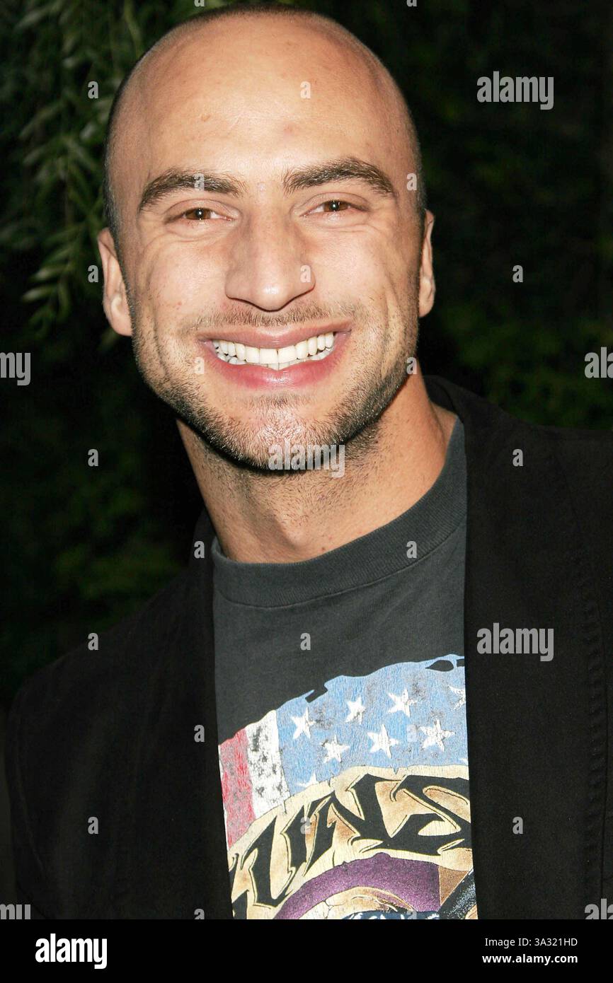 Feb. 24, 2005 - Hollywood, CALIFORNIA, USA - DANNY TEESON  -.GLOBAL GREEN HOSTS PRE-OSCAR PARTY -.HOLLYWOOD, CA -.02-24-2005 -. NINA PROMMER/   2005.K41907NP(Credit Image: © Globe Photos/ZUMAPRESS.com) Stock Photo