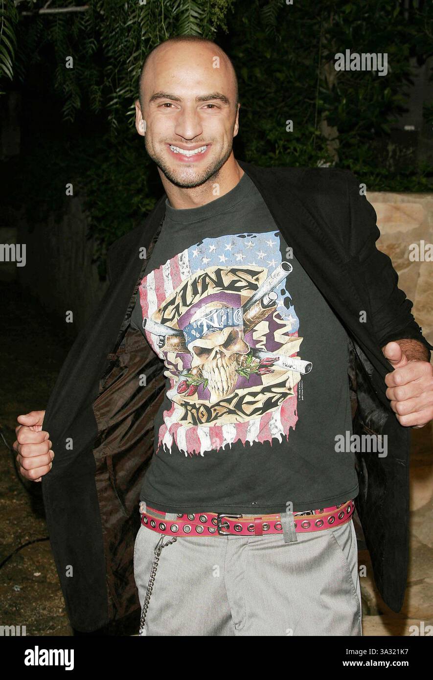 Feb. 24, 2005 - Hollywood, CALIFORNIA, USA - DANNY TEESON  -.GLOBAL GREEN HOSTS PRE-OSCAR PARTY -.HOLLYWOOD, CA -.02-24-2005 -. NINA PROMMER/   2005.K41907NP(Credit Image: © Globe Photos/ZUMAPRESS.com) Stock Photo