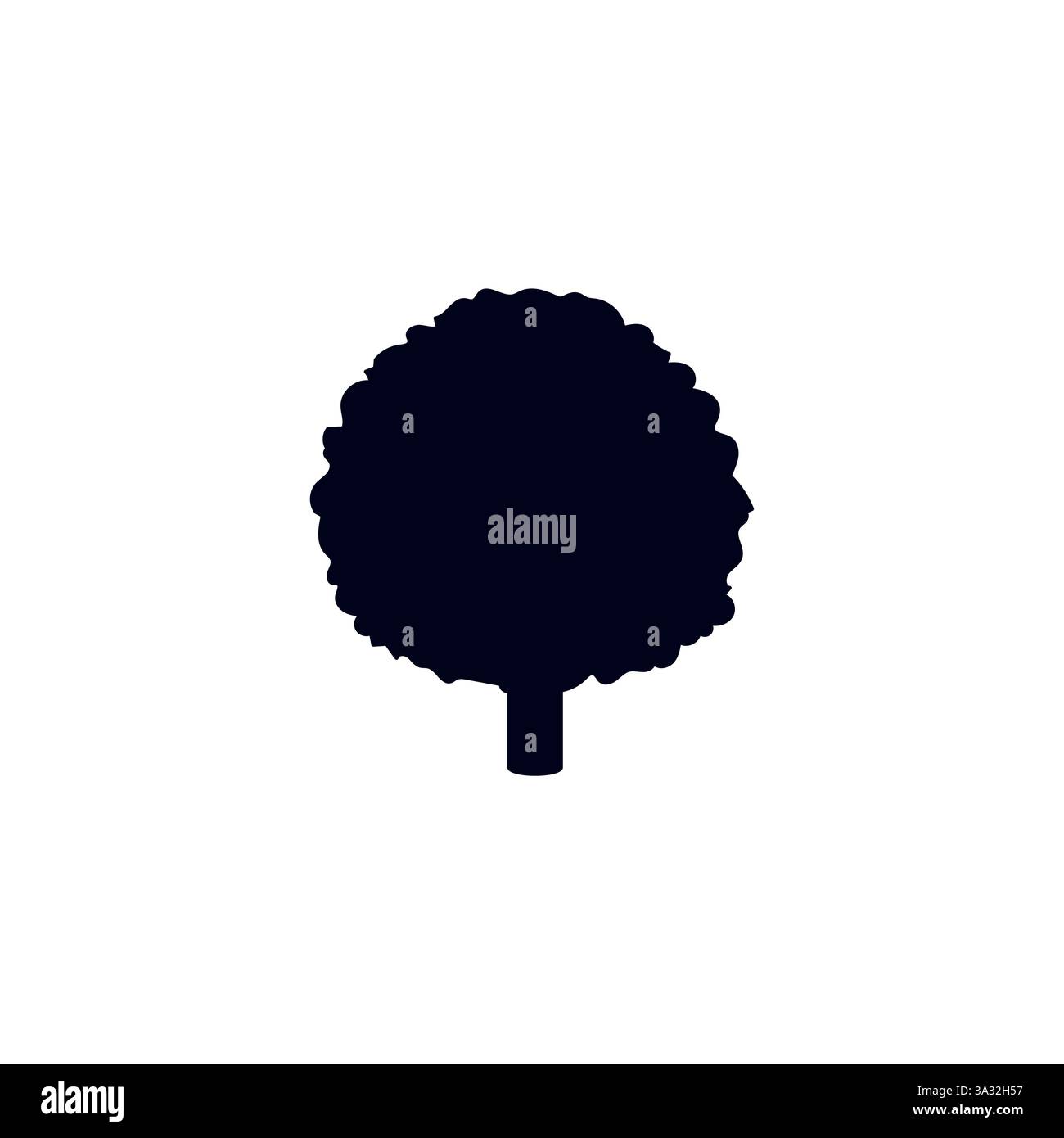 green tree emoji symbol sign icon vector illustration Stock Vector ...