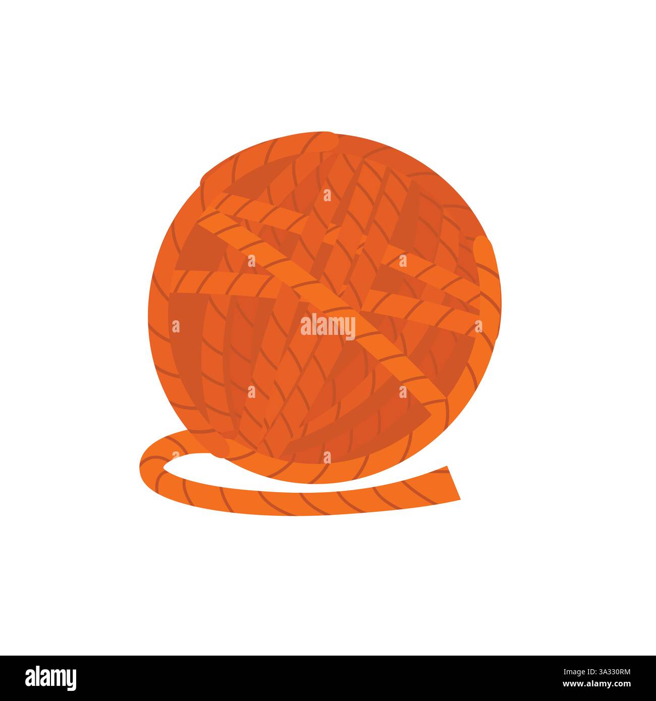 red yarn thread emoji symbol sign icon vector illustration Stock Vector ...