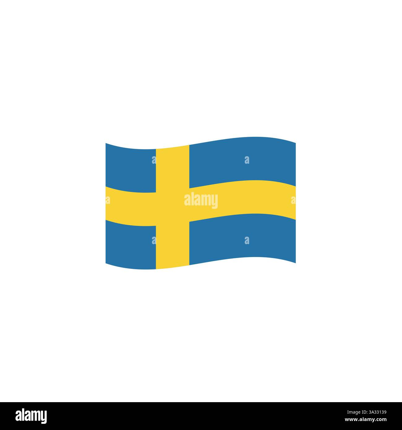 sweden flag emoji symbol sign icon vector illustration Stock Vector ...