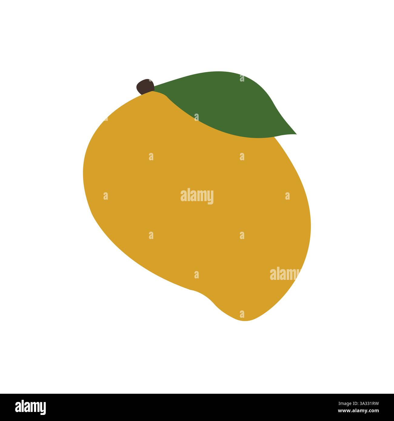 mango emoji symbol sign icon vector illustration Stock Vector