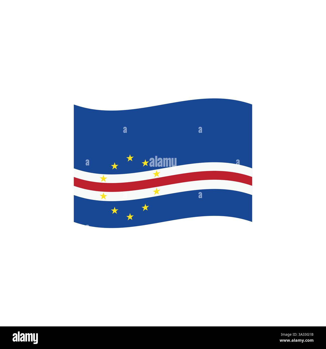 cape-verde-flag-emoji-symbol-sign-icon-vector-illustration-stock-vector