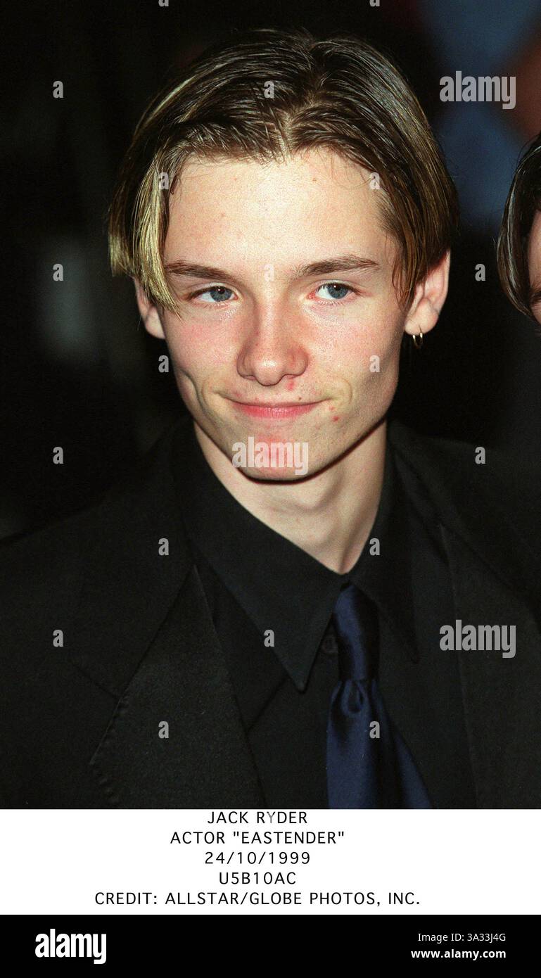 Oct. 24, 1999 - Scarborough, North Yorkshire, England - JACK RYDER ...