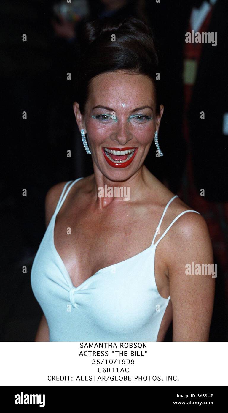 Oct. 25, 1999 Scarborough, North Yorkshire, England SAMANTHA ROBSON