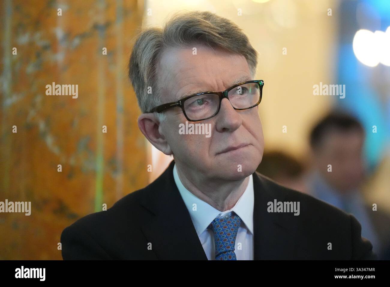 UK ambassador to the US Lord Peter Mandelson at the St Patrick