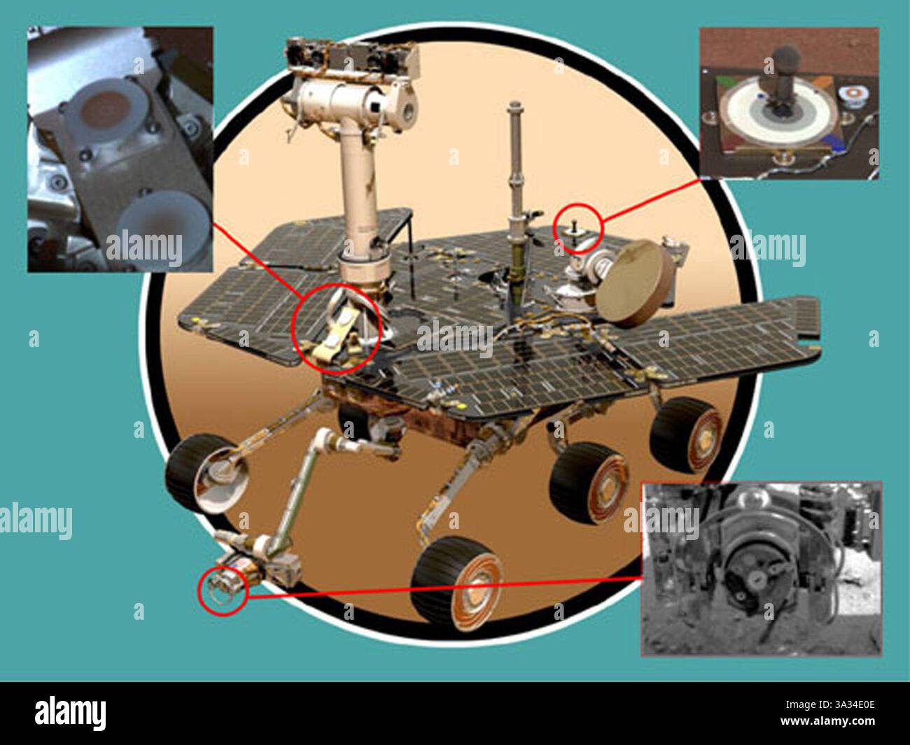 Volcanic Explore Rover Detailed illustration volcanic rock hi-res stock photography and images ...