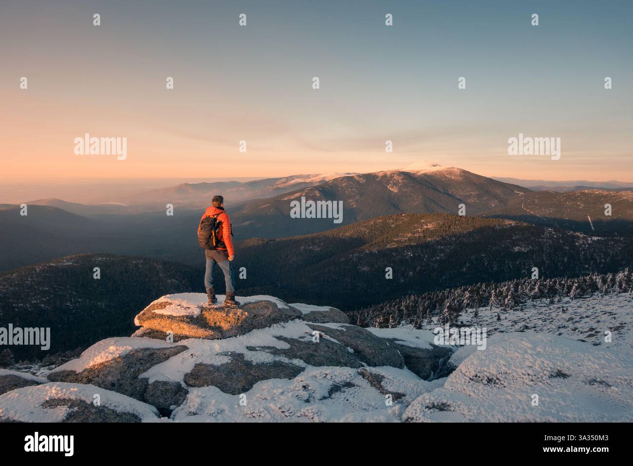 Hiker captures stunning view hi-res stock photography and images - Alamy