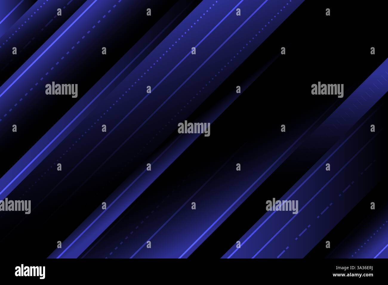 Abstract technology lines shape on gradient background. Vector illustration Stock Vector