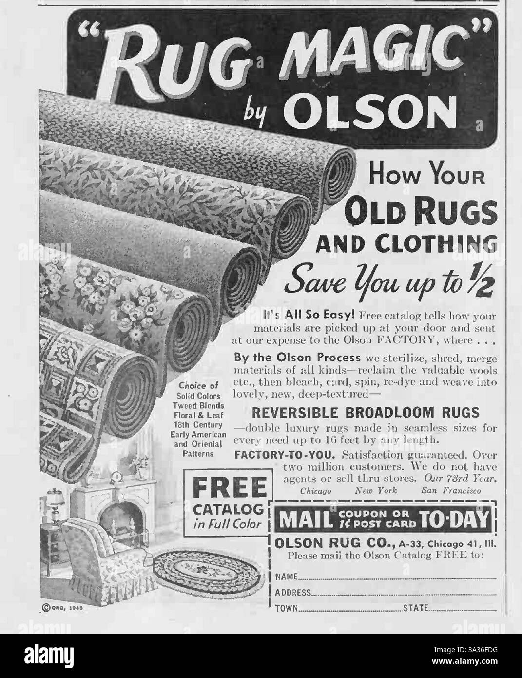 Old rugs Black and White Stock Photos & Images - Alamy