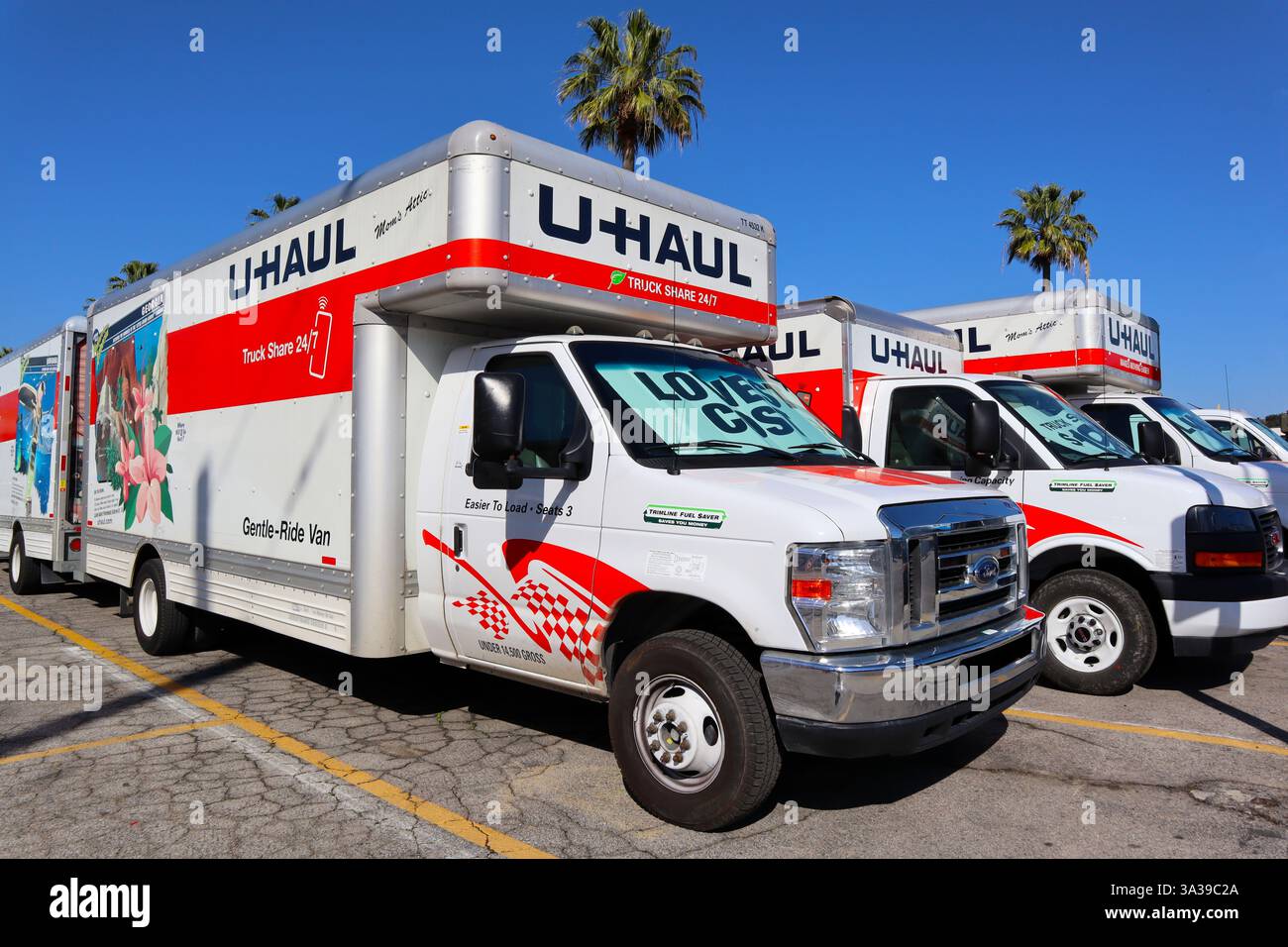 USA U-HAUL 両面看板 USA U-HAUL 両面看板 U Haul Returns Here Sign with Directional