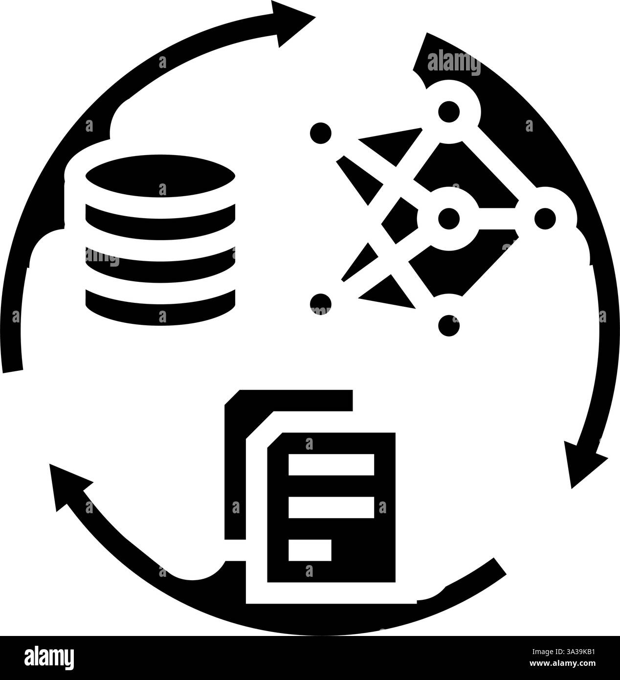training data machine learning glyph icon vector. training data machine ...