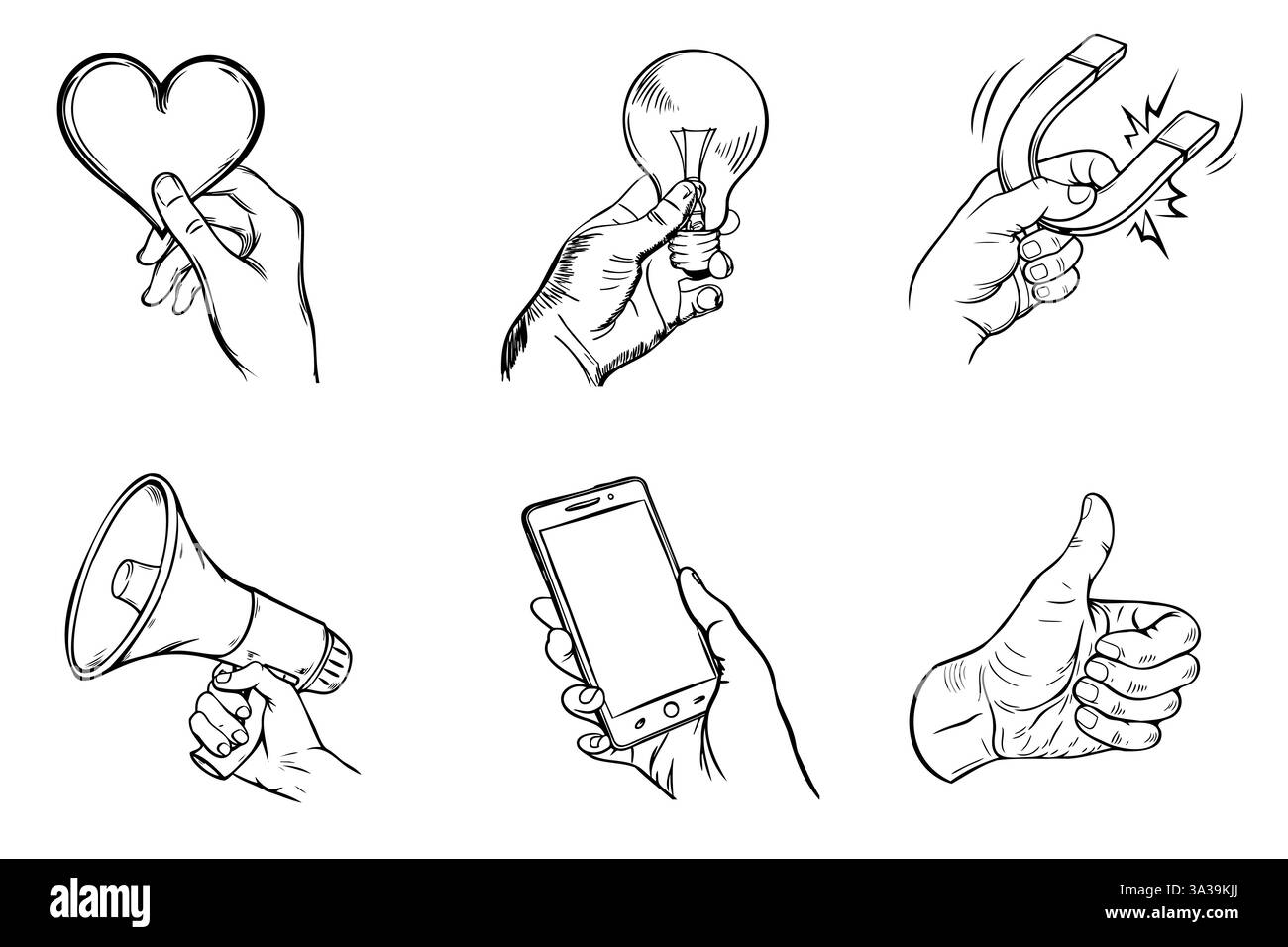 Phone gesture call woman Stock Vector Images - Alamy