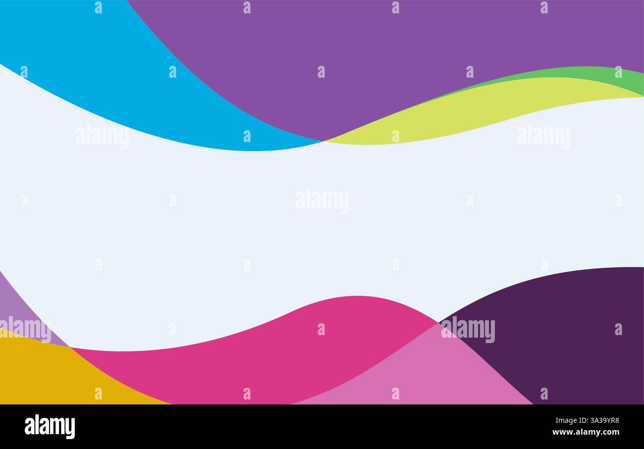 Abstract fun color pattern background. Vector liquid fluid colors pattern for cover background design Stock Vector
