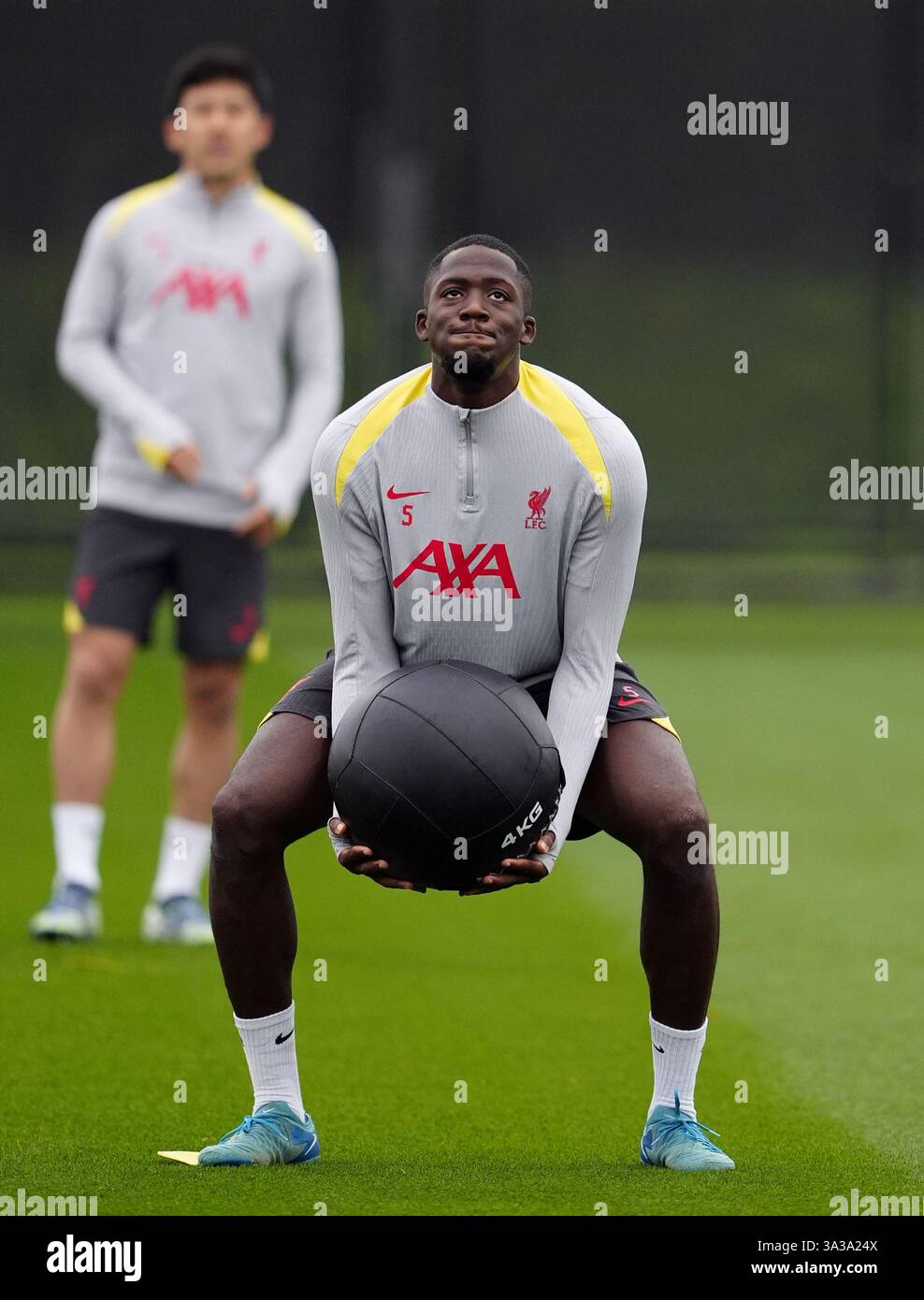 Ibrahima Konate Liverpool training Next Steps: When Will Konaté's Move Be Confirmed?