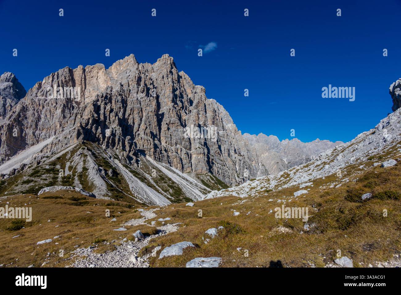 Dolomite Alps mountains in Europe beautiful landscape photo. Stunning ...