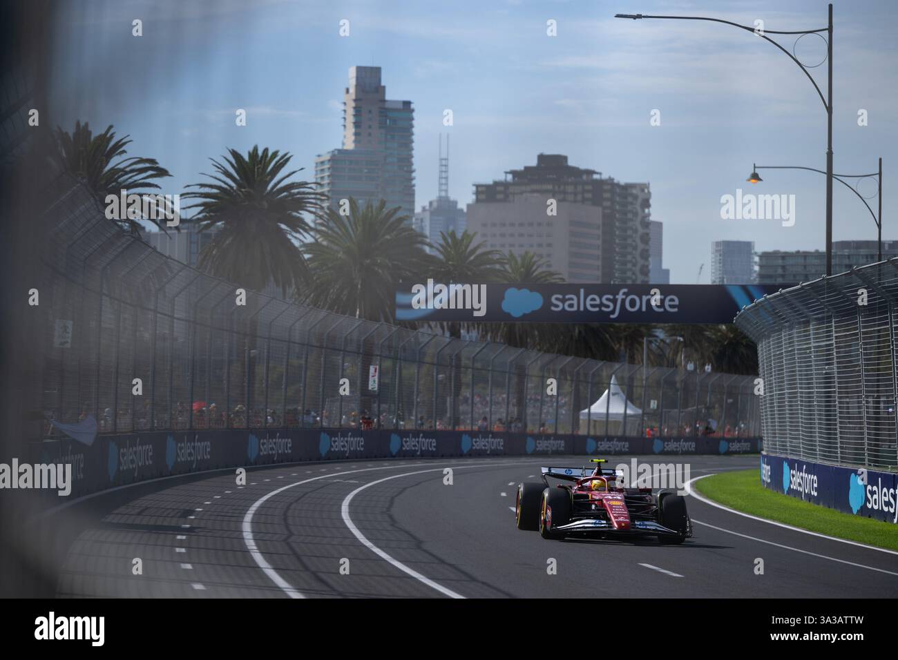 Lewis Hamilton (Scuderia Ferrari HP, 44) im SF25, AUS, Formel 1 Weltmeisterschaft, Luis