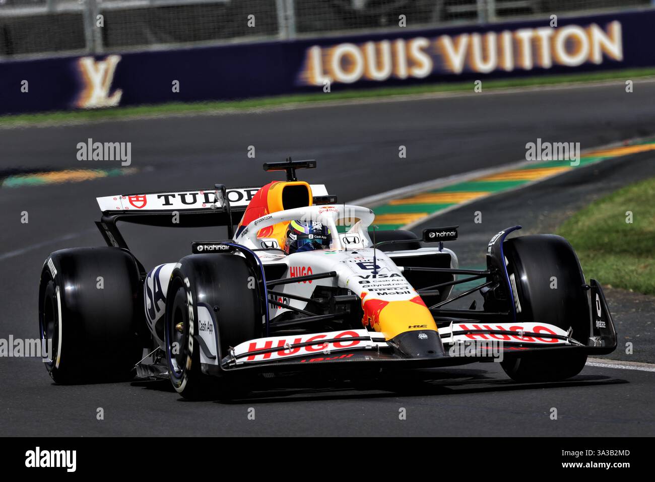 Isack Hadjar (FRA) Racing Bulls VCARB 02. 15.03.2025. Formula 1 World Championship, Rd 1