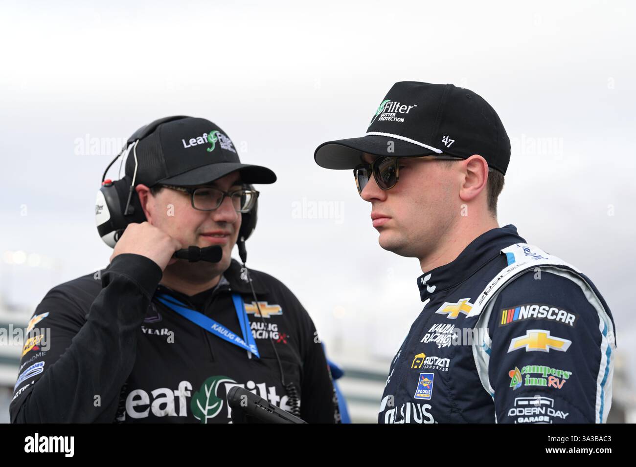 LAS VEGAS, NV - MARCH 14: Christian Eckes (#16 Kaulig Racing LeafFilter ...