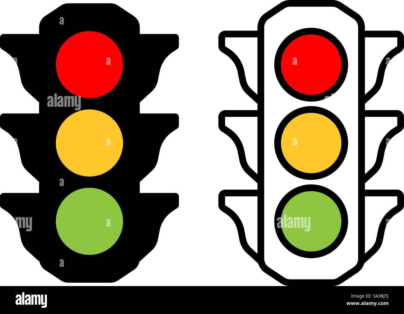 Traffic lights icon simple design Stock Vector Image & Art - Alamy