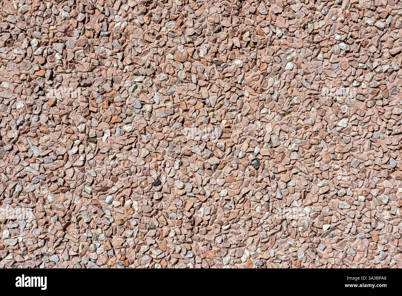 Background from a wall covered in a rough plaster Stock Photo