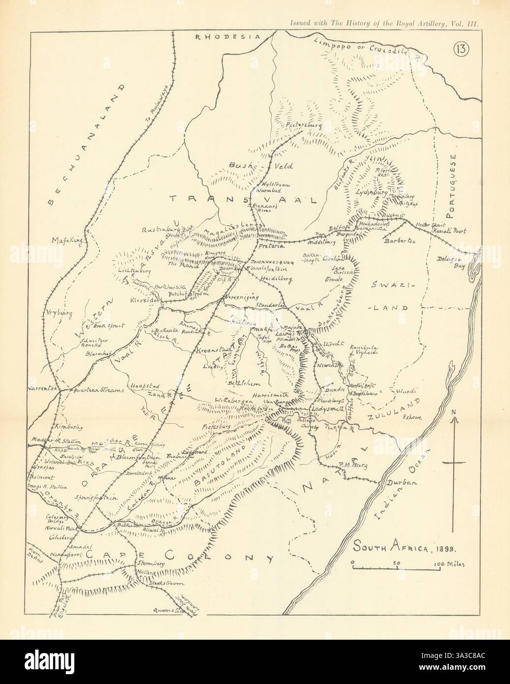 South Africa, 1899. 2nd Boer War. South Africa. Royal Artillery 1937 ...