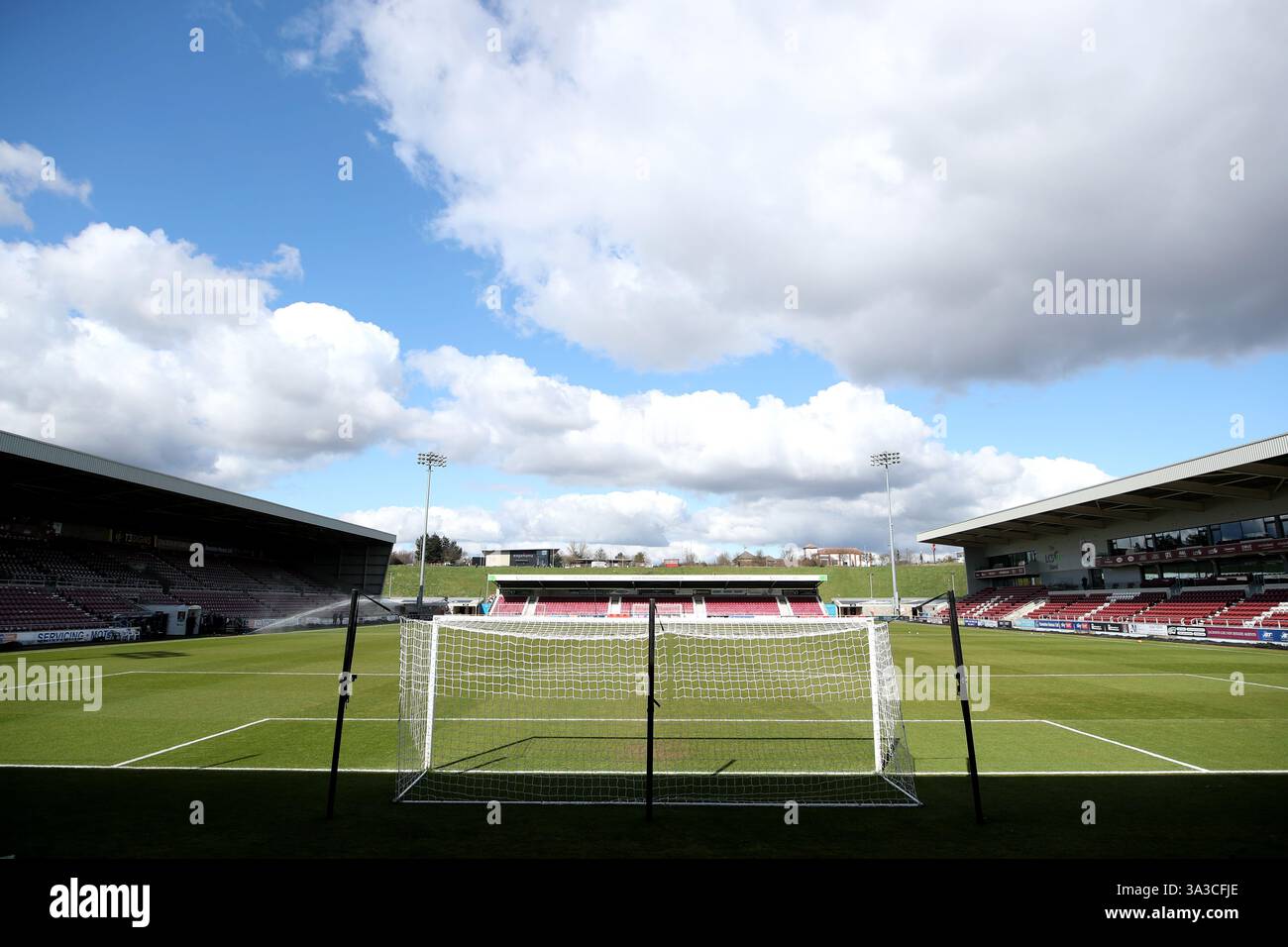 A general view of the pitch before the Sky Bet League One match at ...