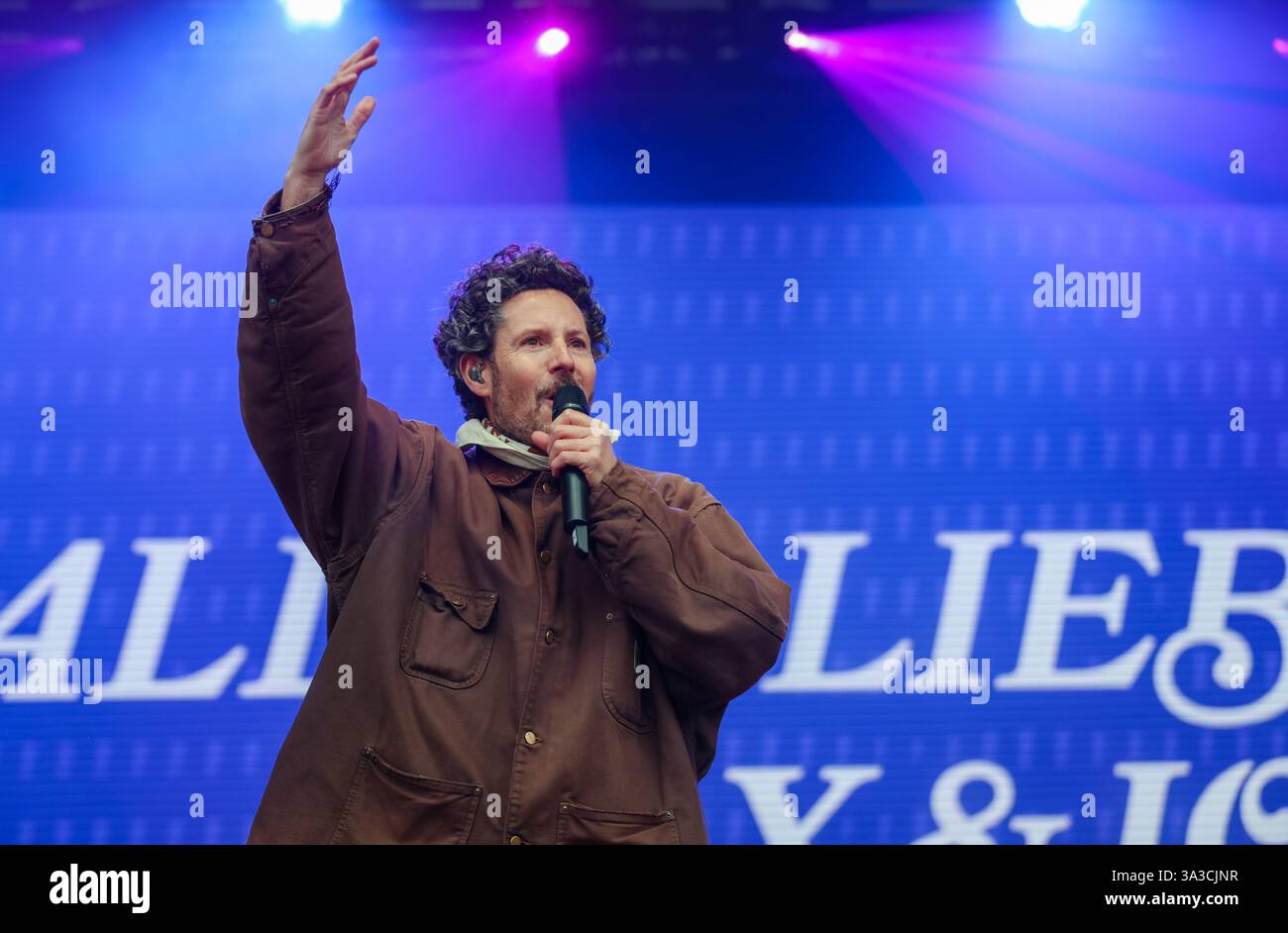 Stuttgart, Germany. 14th Mar, 2024. Rapper and singer Max Herre ...