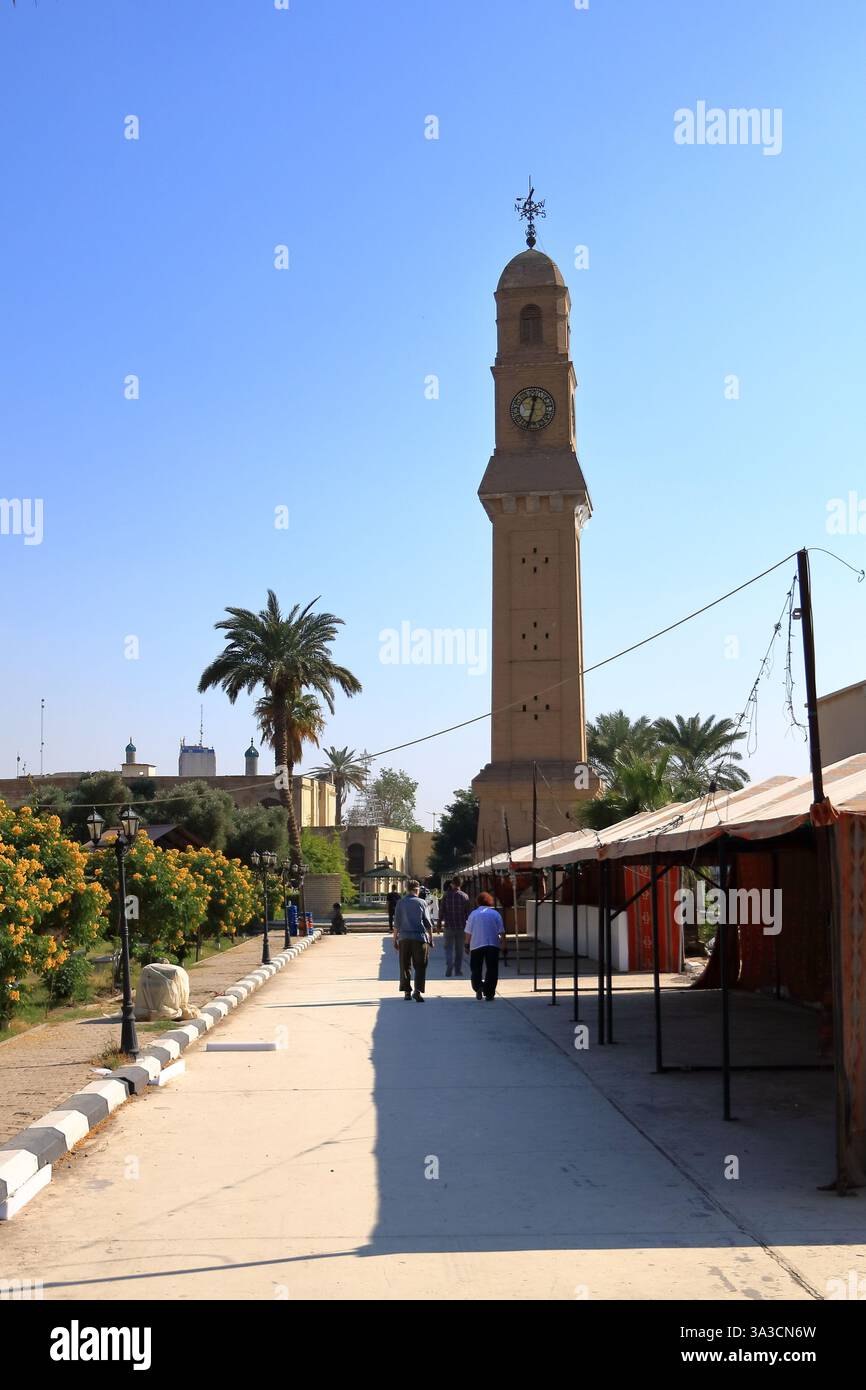 Iraq Clock Baghdad clock tower hi-res stock photography and images - Alamy