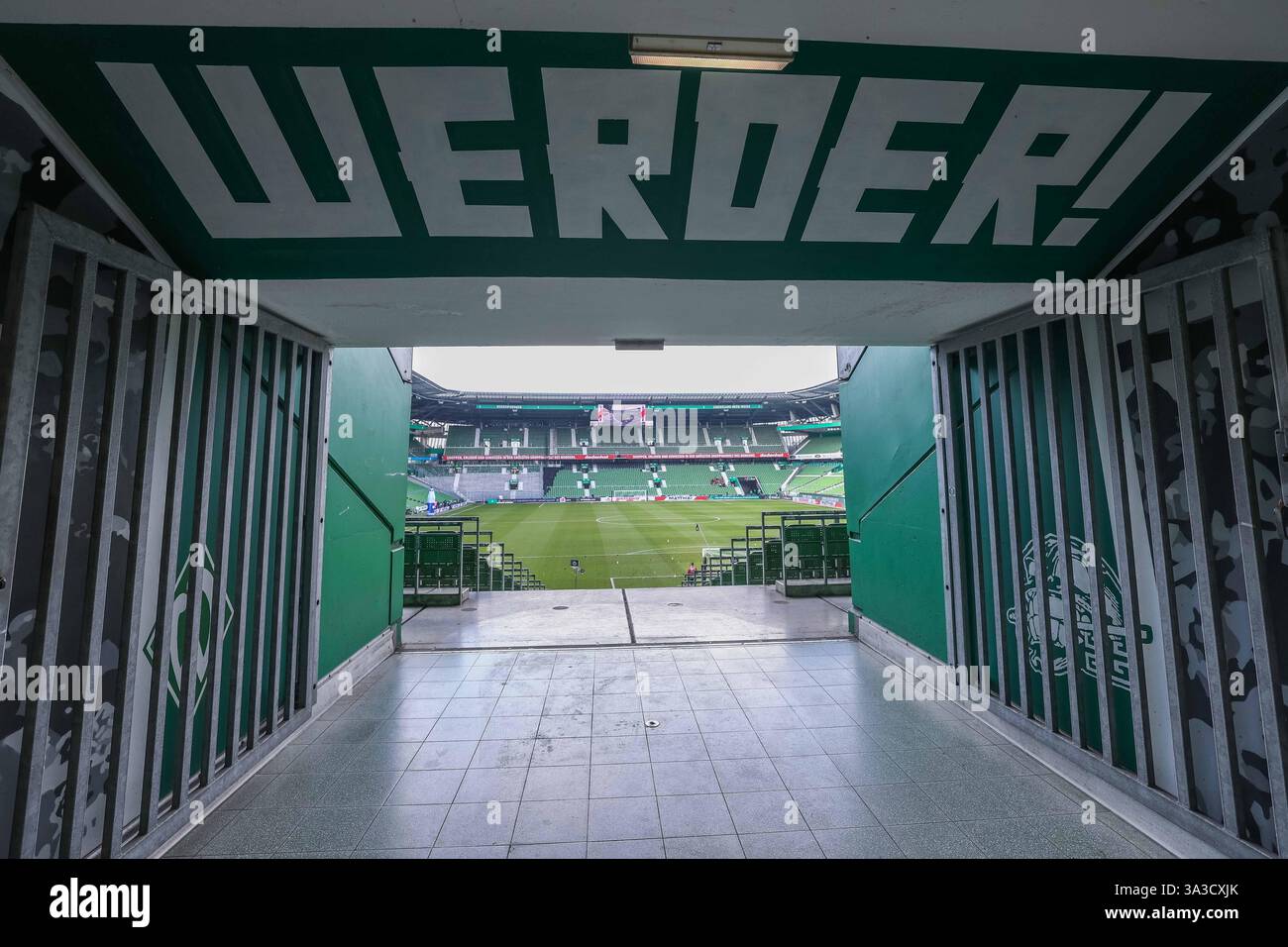 Luftbild Bremen - Weserstadion in Bremen - das Stadion des Fußball