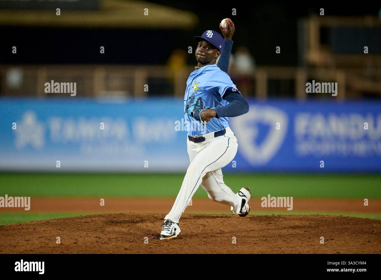 Tampa Bay Rays pitcher Gary Gill Hill (36) during an MLB Spring ...